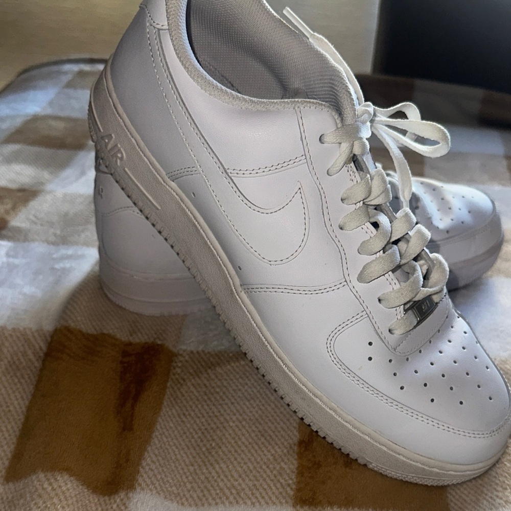 Nike Men's White AF1 Size 13 Sneakers